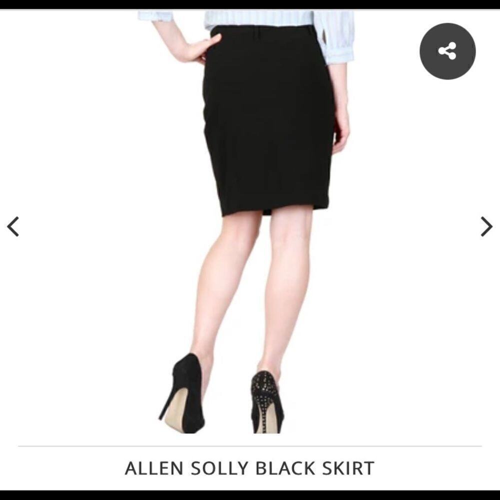 Allen Solly Black Pencil Skirt 28